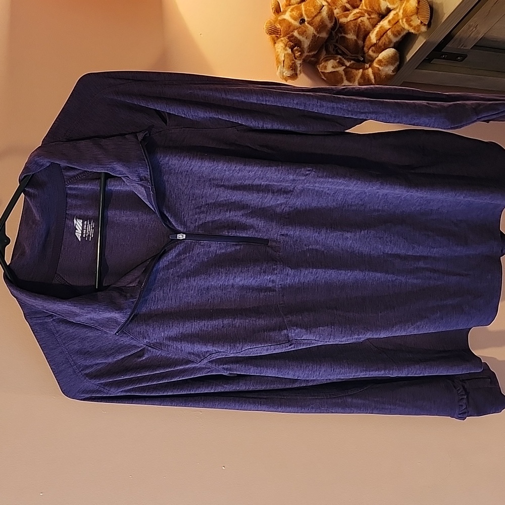 4/$20 Avia Purple Half-Zipped Pullover